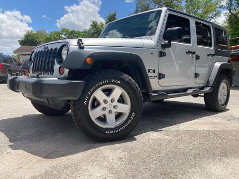 2008 Jeep Wrangler Unlimited for sale at Auto Liquidators of Tampa in Tampa FL