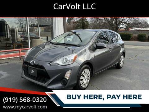 2015 Toyota Prius c for sale at CarVolt LLC in Mebane NC