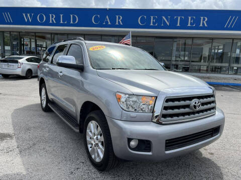 2010 Toyota Sequoia for sale at WORLD CAR CENTER & FINANCING LLC in Kissimmee FL