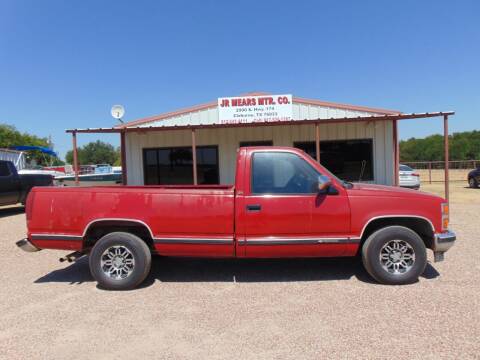 1989 Chevrolet C/K 1500 Series for sale at Jacky Mears Motor Co in Cleburne TX