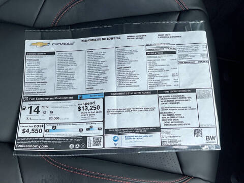 2025 Chevrolet Corvette Z06