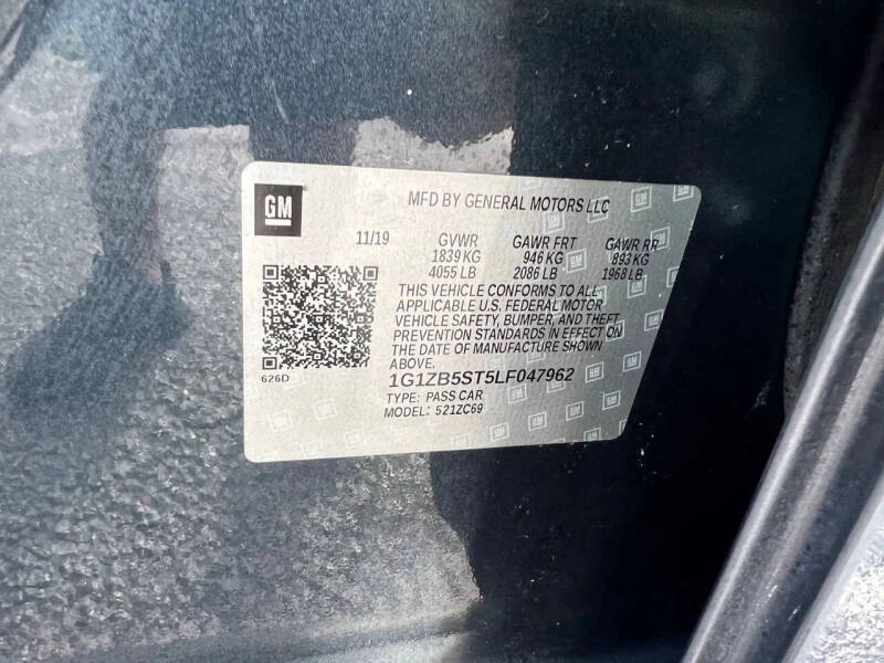 2020 Chevrolet Malibu LS