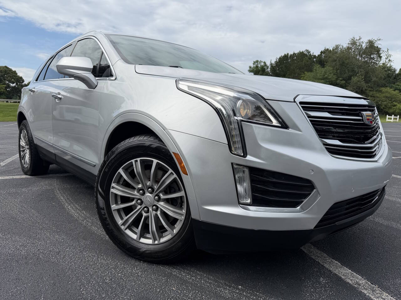 Silver 2017 Cadillac XT5 Luxury Luxury 4dr SUV 2