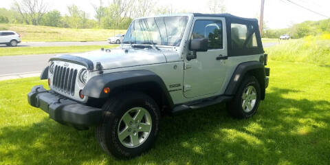 2012 Jeep Wrangler for sale at Motorsport Garage in Neshanic Station NJ