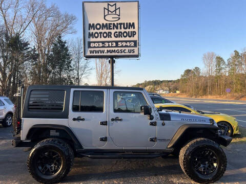 2015 Jeep Wrangler Unlimited for sale at Momentum Motor Group in Lancaster SC