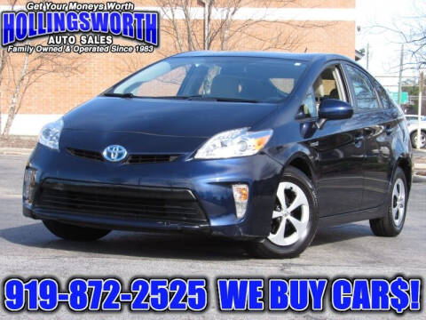 2013 Toyota Prius for sale at Hollingsworth Auto Sales in Raleigh NC