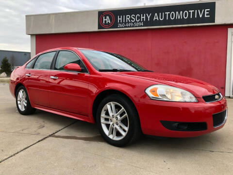 2013 Chevrolet Impala for sale at Hirschy Automotive in Fort Wayne IN