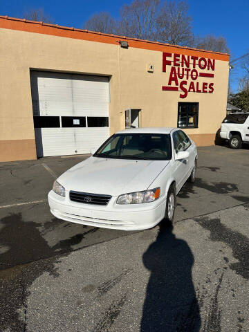2001 Toyota Camry for sale at FENTON AUTO SALES in Westfield MA