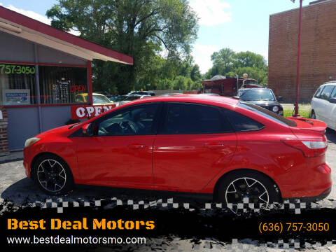 2014 Ford Focus for sale at Best Deal Motors in Saint Charles MO