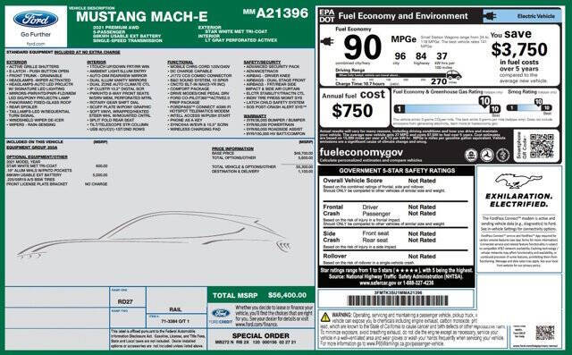 2021 Ford Mustang Mach-E Premium