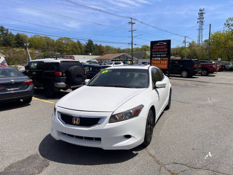 2009 Honda Accord for sale at Cohasset Auto Sales in Cohasset MA