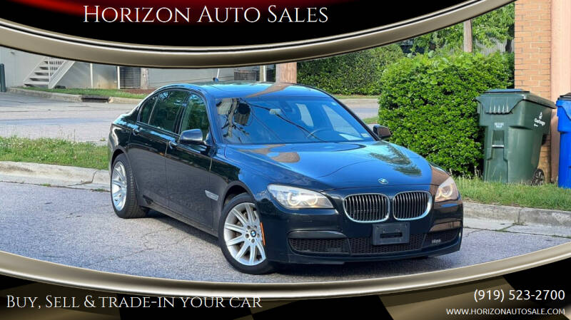 2012 BMW 7 Series for sale at Horizon Auto Sales in Raleigh NC