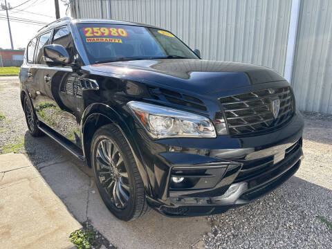 2017 Infiniti QX80 for sale at CHEAPIE AUTO SALES INC in Metairie LA