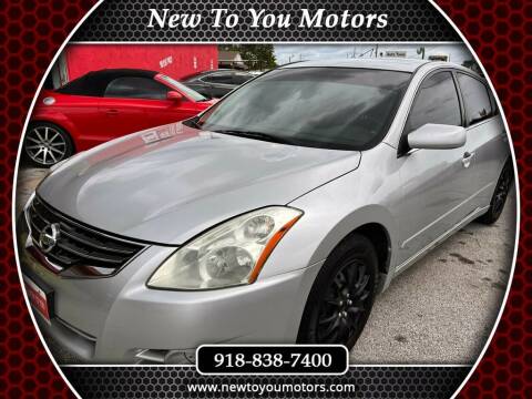 2012 Nissan Altima for sale at New To You Motors in Tulsa OK
