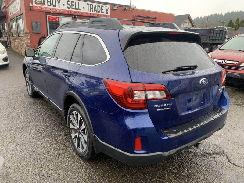 2015 Subaru Outback 3.6R Limited