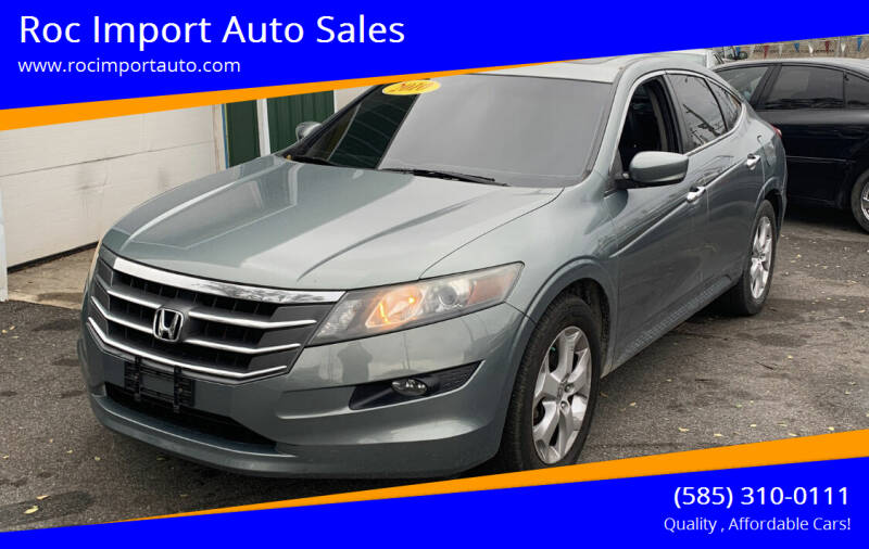 2010 Honda Accord Crosstour for sale at Roc Import Auto Sales in Rochester NY