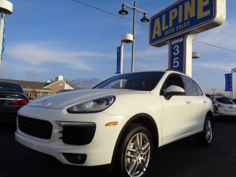 2016 Porsche Cayenne for sale at Alpine Auto Sales in Salt Lake City UT