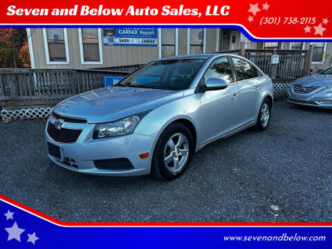 2014 Chevrolet Cruze for sale at Seven and Below Auto Sales, LLC in Rockville MD