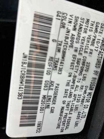 2017 Nissan Rogue Sport SV