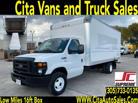 2015 FORD ECONOLINE E350 16 FT *BOX TRUCK*LOADING RAMP for sale at Cita Auto Sales in Medley FL