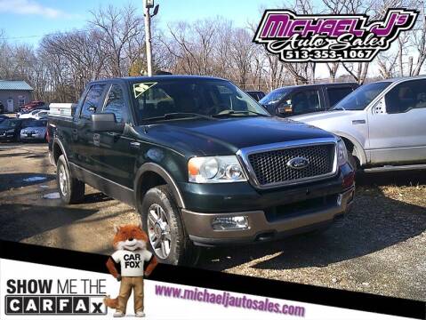 2005 Ford F-150 for sale at MICHAEL J'S AUTO SALES in Cleves OH