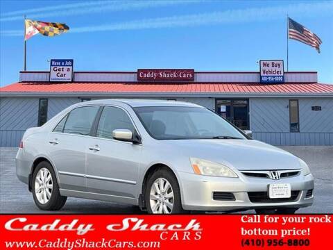 2006 Honda Accord for sale at CADDY SHACK CARS in Edgewater MD
