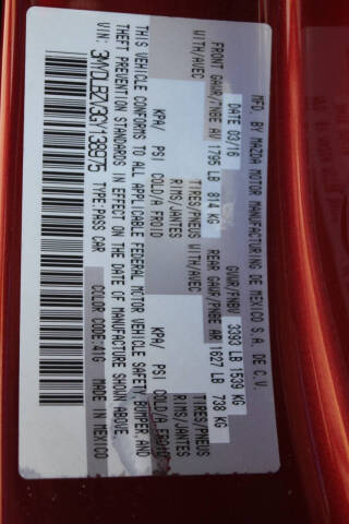 2016 Scion iA
