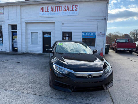 2016 Honda Civic for sale at Nile Auto Sales in Greensboro NC