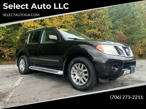 2011 Nissan Pathfinder for sale at Select Auto LLC in Ellijay GA