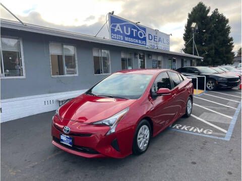 2016 Toyota Prius for sale at AutoDeals DC in Daly City CA