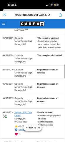 1985 Porsche 911 Carrera