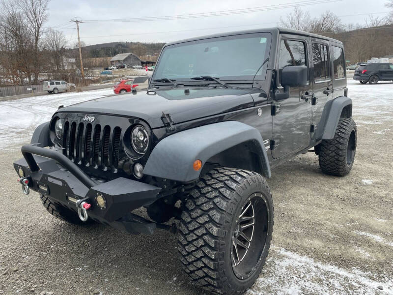 2018 Jeep Wrangler JK Unlimited for sale at Brush & Palette Auto in Candor NY