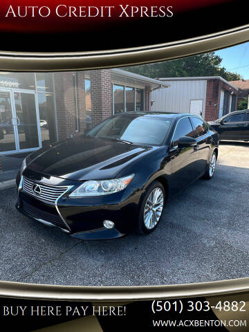 2013 Lexus ES 350 for sale at Auto Credit Xpress in Benton AR