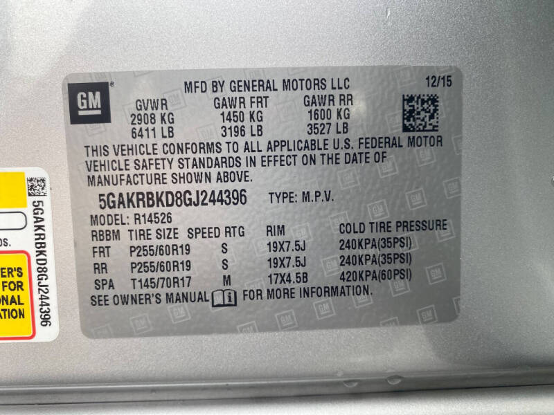 2016 Buick Enclave Leather