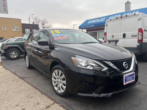 2018 Nissan Sentra for sale at Gonzalez Auto Sales in Joliet IL