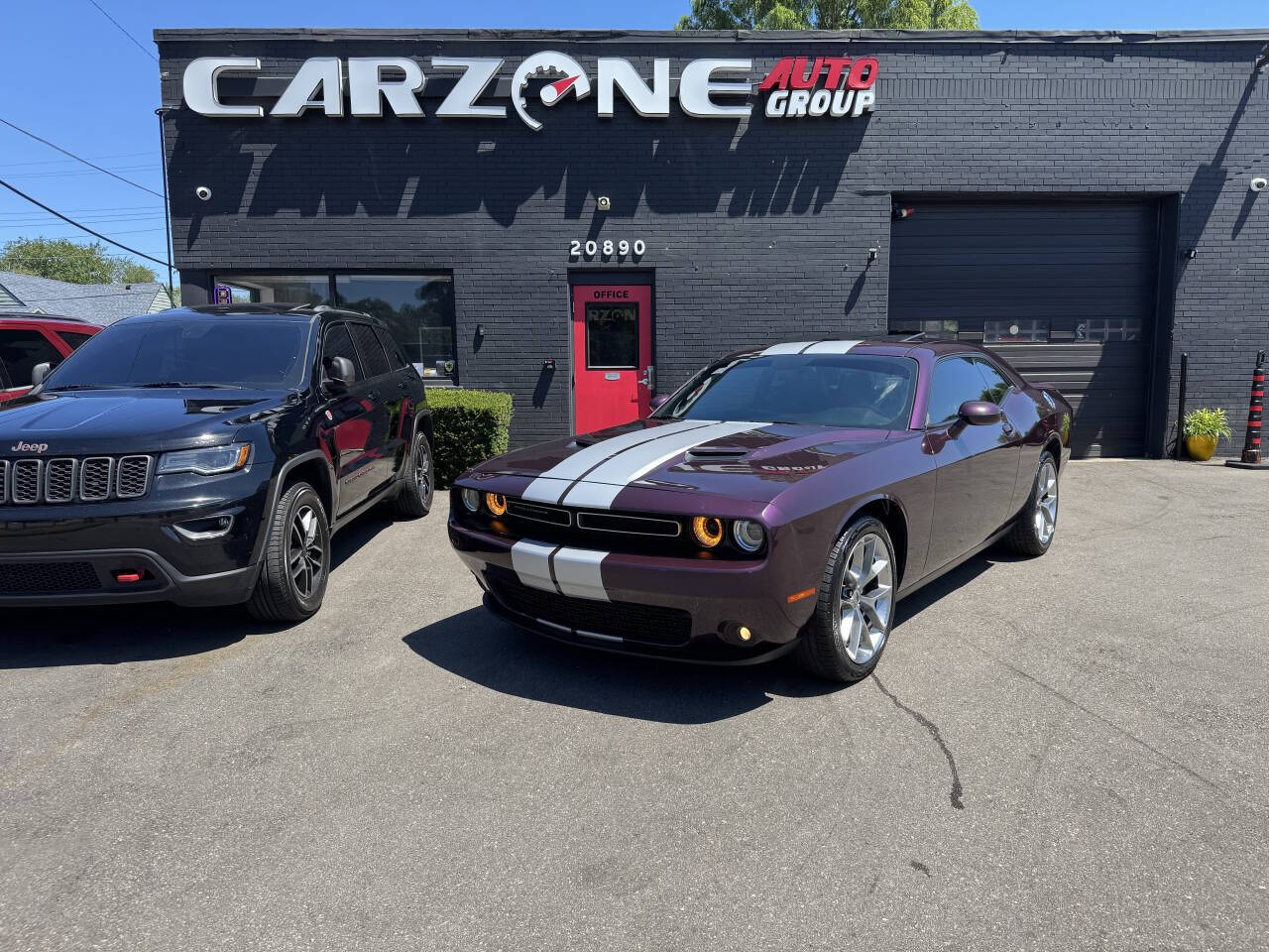 Purple 2021 Dodge Challenger SXT SXT 2dr Coupe 1