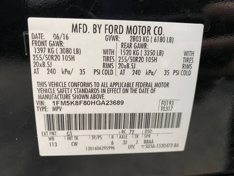 2017 Ford Explorer Limited