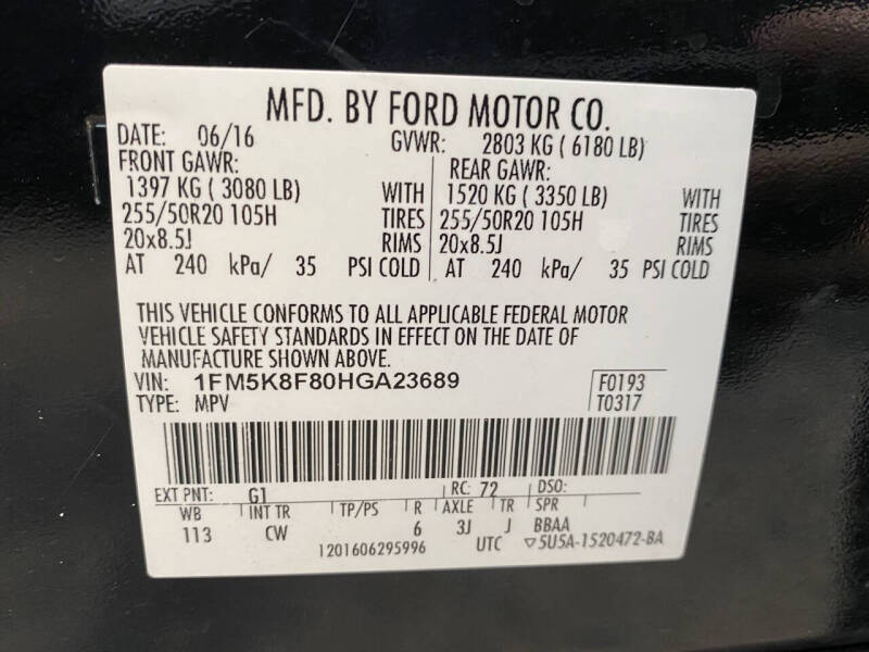 2017 Ford Explorer Limited