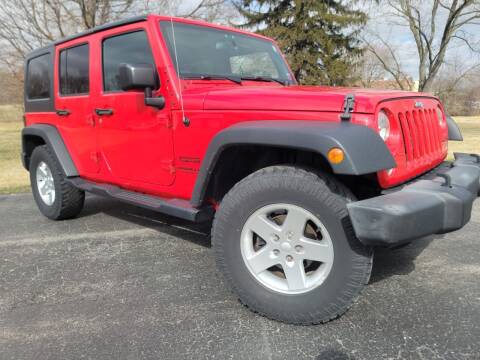 2016 Jeep Wrangler Unlimited for sale at Sinclair Auto Inc. in Pendleton IN