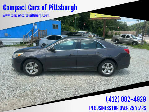 2013 Chevrolet Malibu for sale at Compact Cars of Pittsburgh in Pittsburgh PA