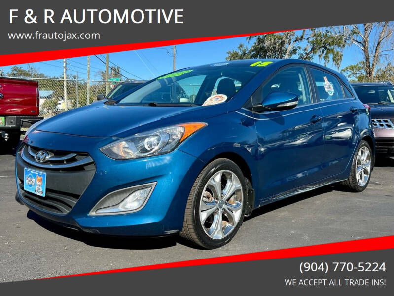 2013 Hyundai Elantra GT for sale at F & R AUTOMOTIVE in Jacksonville FL