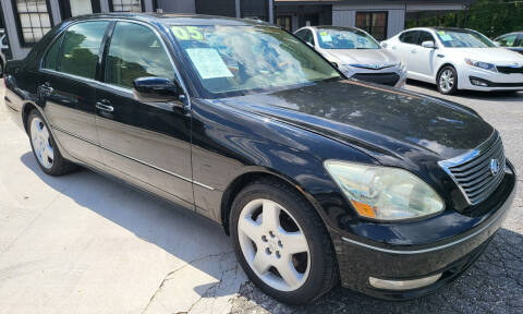 2005 Lexus LS 430 for sale at HARDIN AUTOS in Jonesboro GA