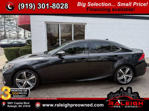2017 Lexus IS 300 for sale at Raleigh Pre-Owned in Raleigh NC