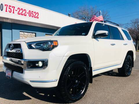 2016 Toyota 4Runner for sale at Trimax Auto Group in Norfolk VA