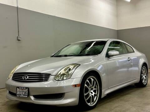 2007 Infiniti G35 for sale at Autoaffari LLC in Sacramento CA