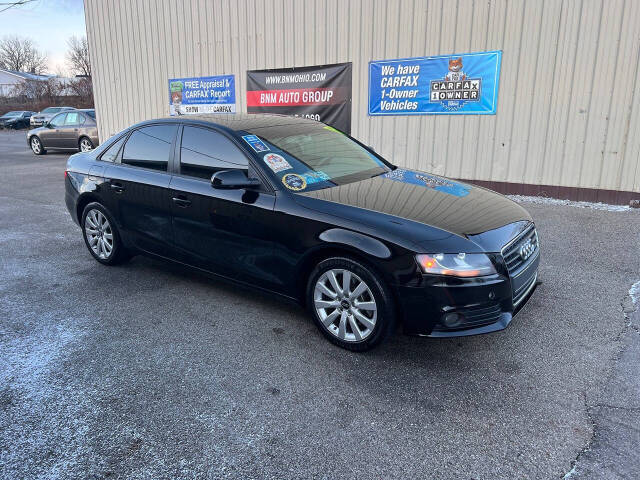 2012 Audi A4 for sale at BNM AUTO GROUP in GIRARD, OH