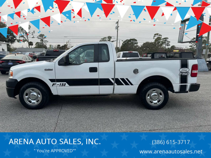 2008 Ford F-150 for sale at ARENA AUTO SALES,  INC. in Holly Hill FL