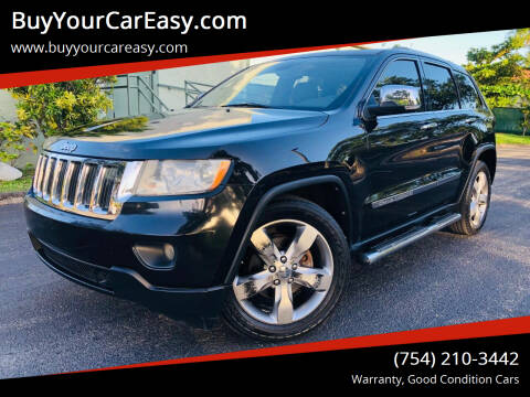 2011 Jeep Grand Cherokee for sale at BuyYourCarEasyllc.com in Hollywood FL
