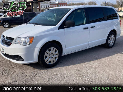 2019 Dodge Grand Caravan for sale at J & B Motors in Wood River NE