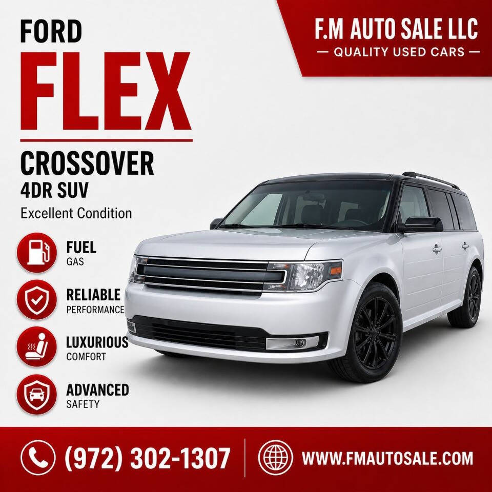 Silver 2019 Ford Flex SUV / Crossover Front-Wheel Drive 6-Speed Automatic